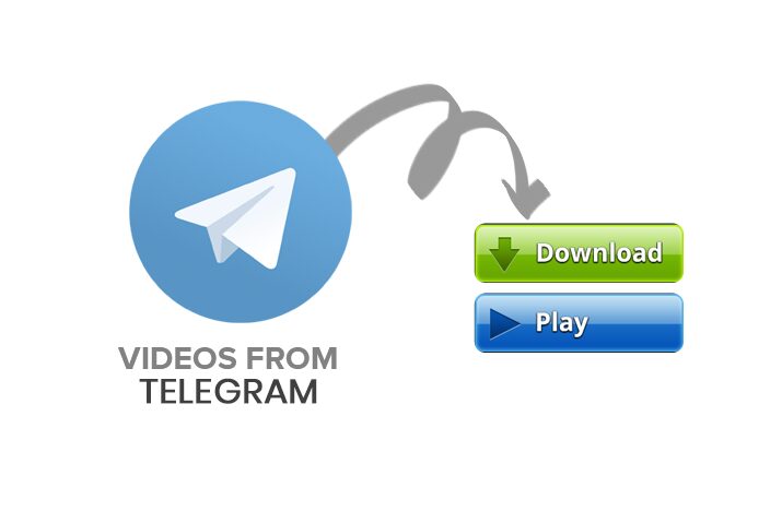 Save Videos From Telegram to gallery